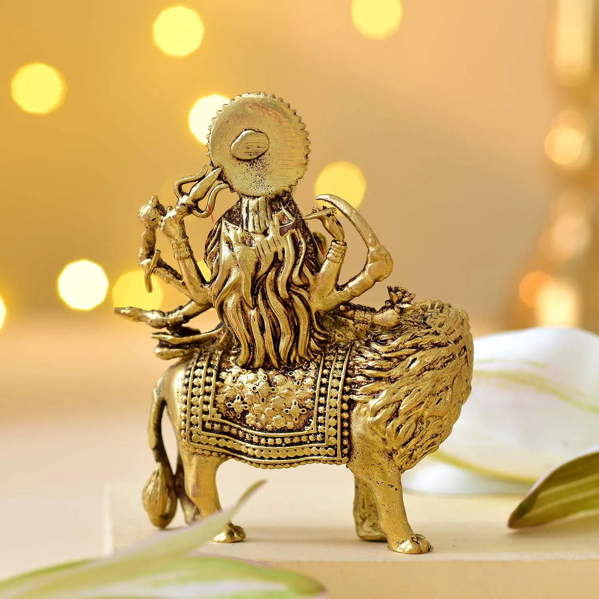 Durga Ji Brass Murti