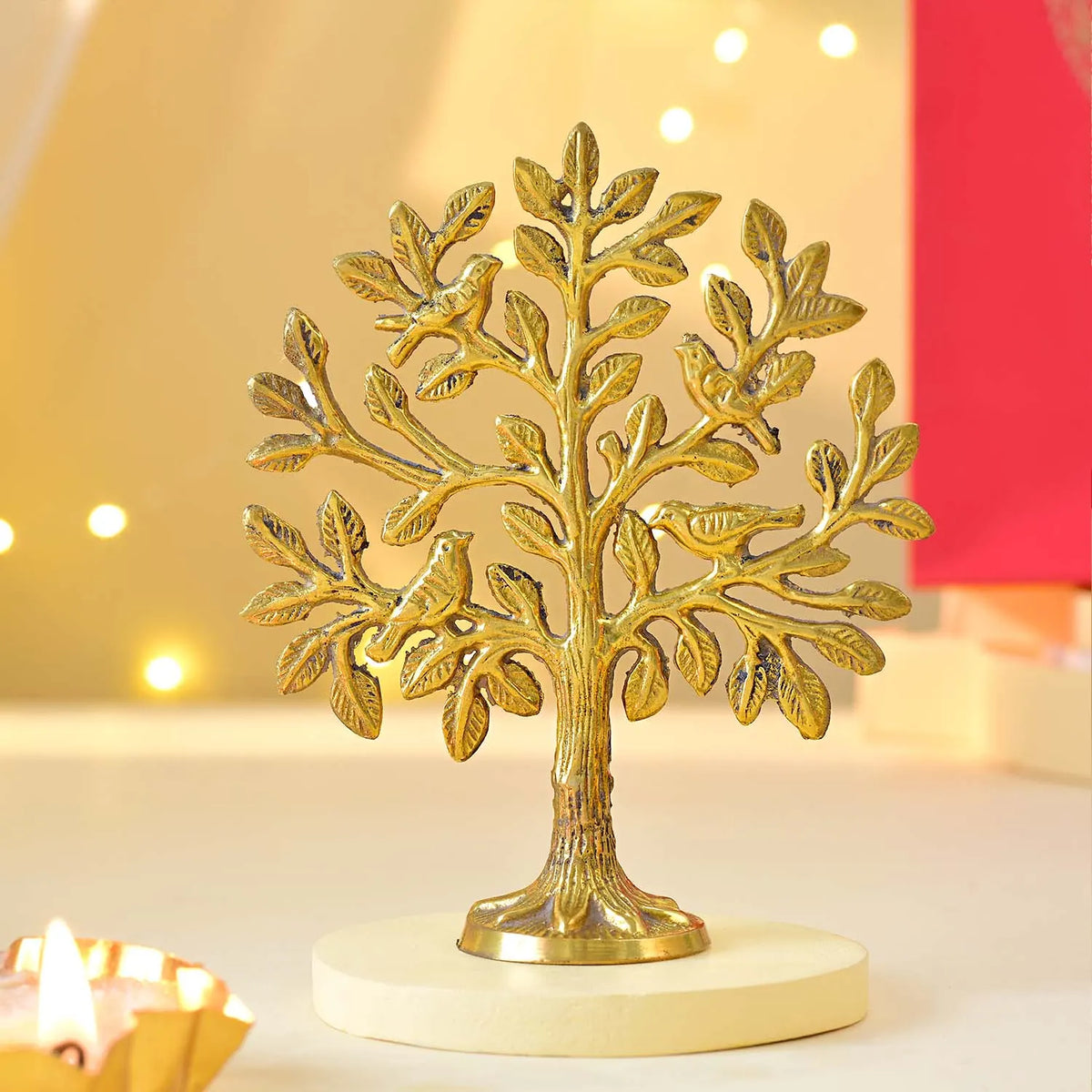 Kalpavriksha Brass Tree