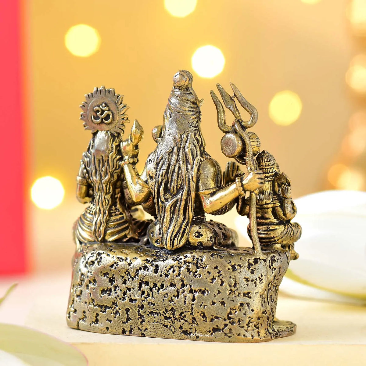 Shiva Parivar Brass Murti